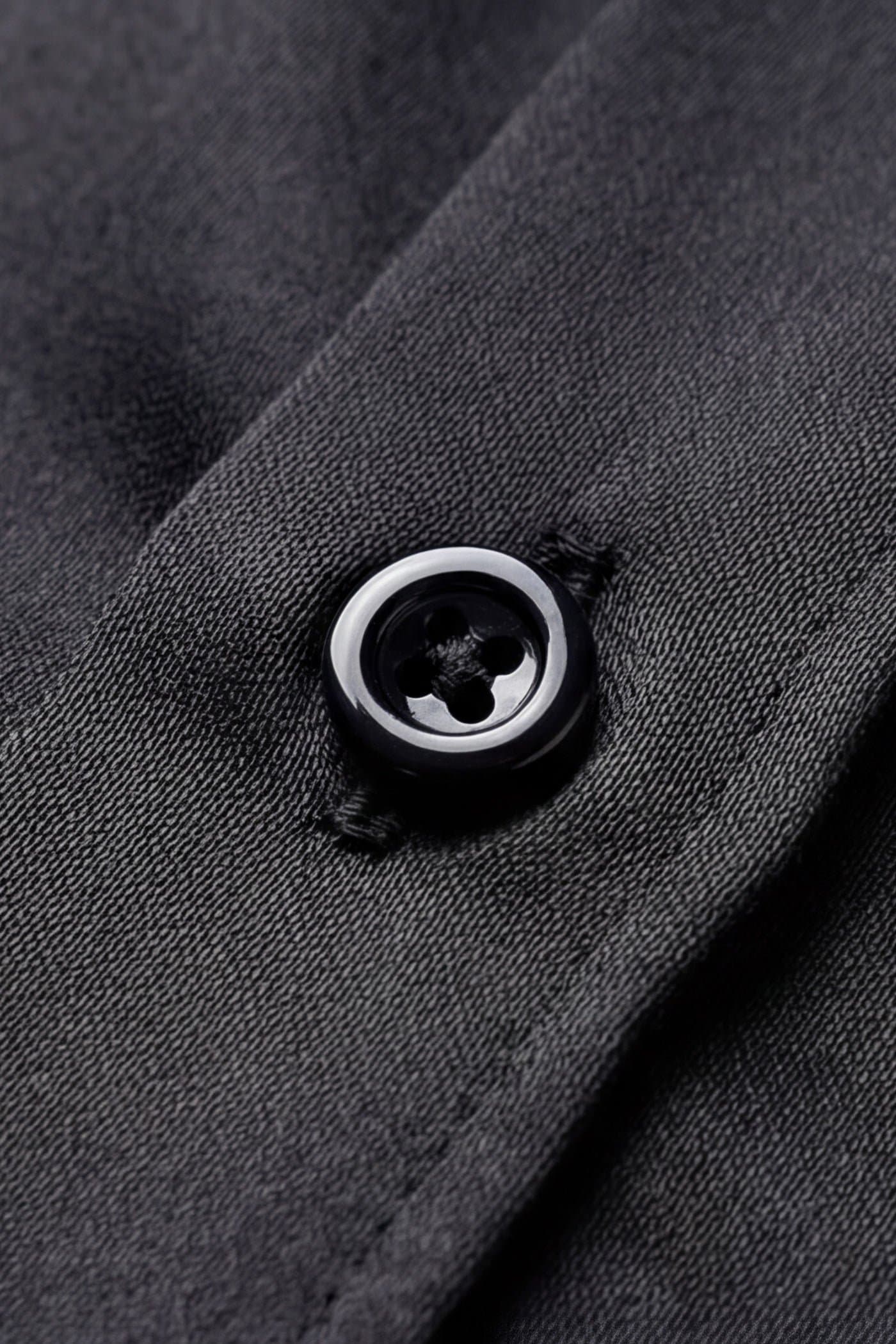 Men's Silk Satin Long Sleeve Shirt Black White Relaxed Fit Polyester Spandex