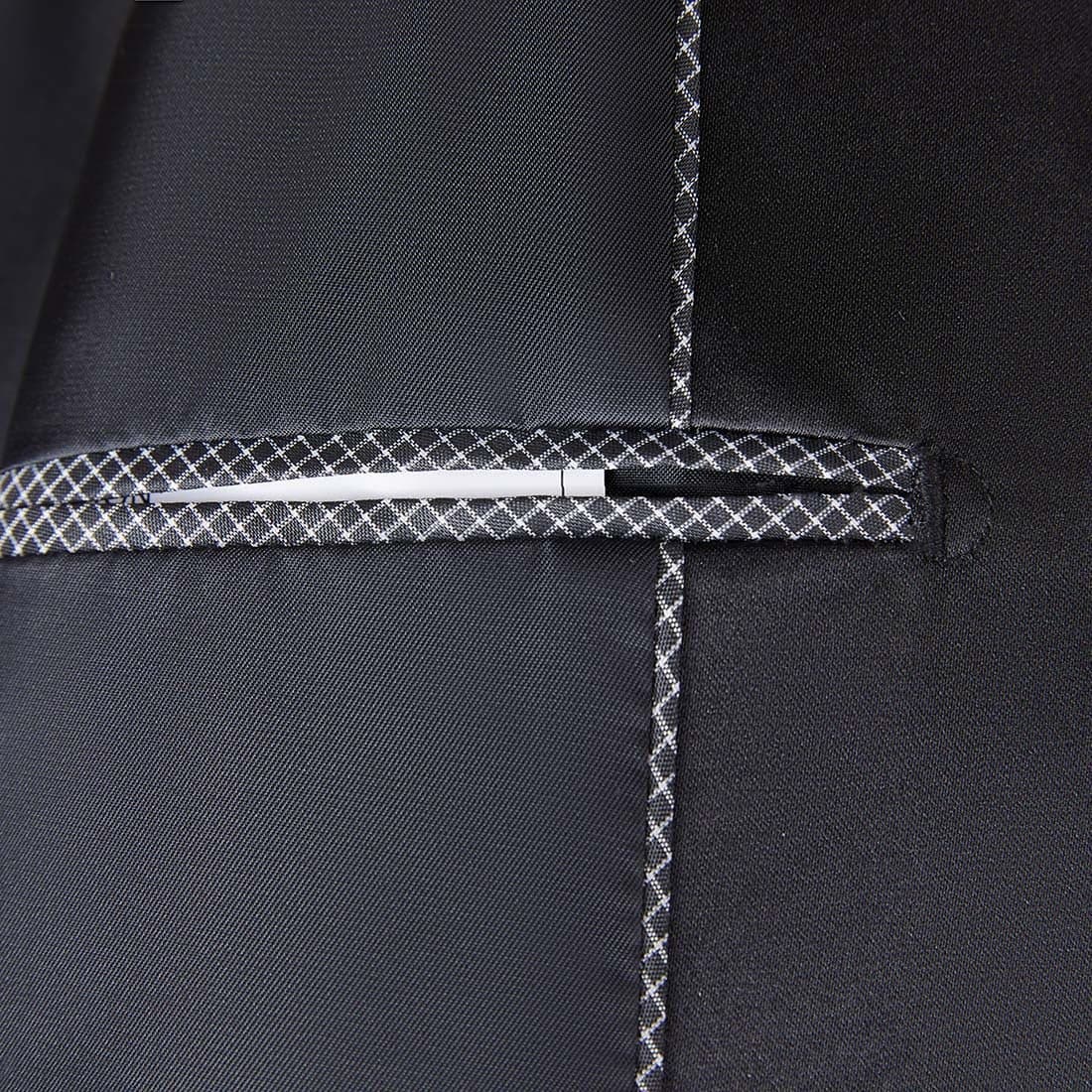 Obsidian & Gold Crystal Dinner Jacket - Gilded Pharaoh Slim Fit Men's Jacket