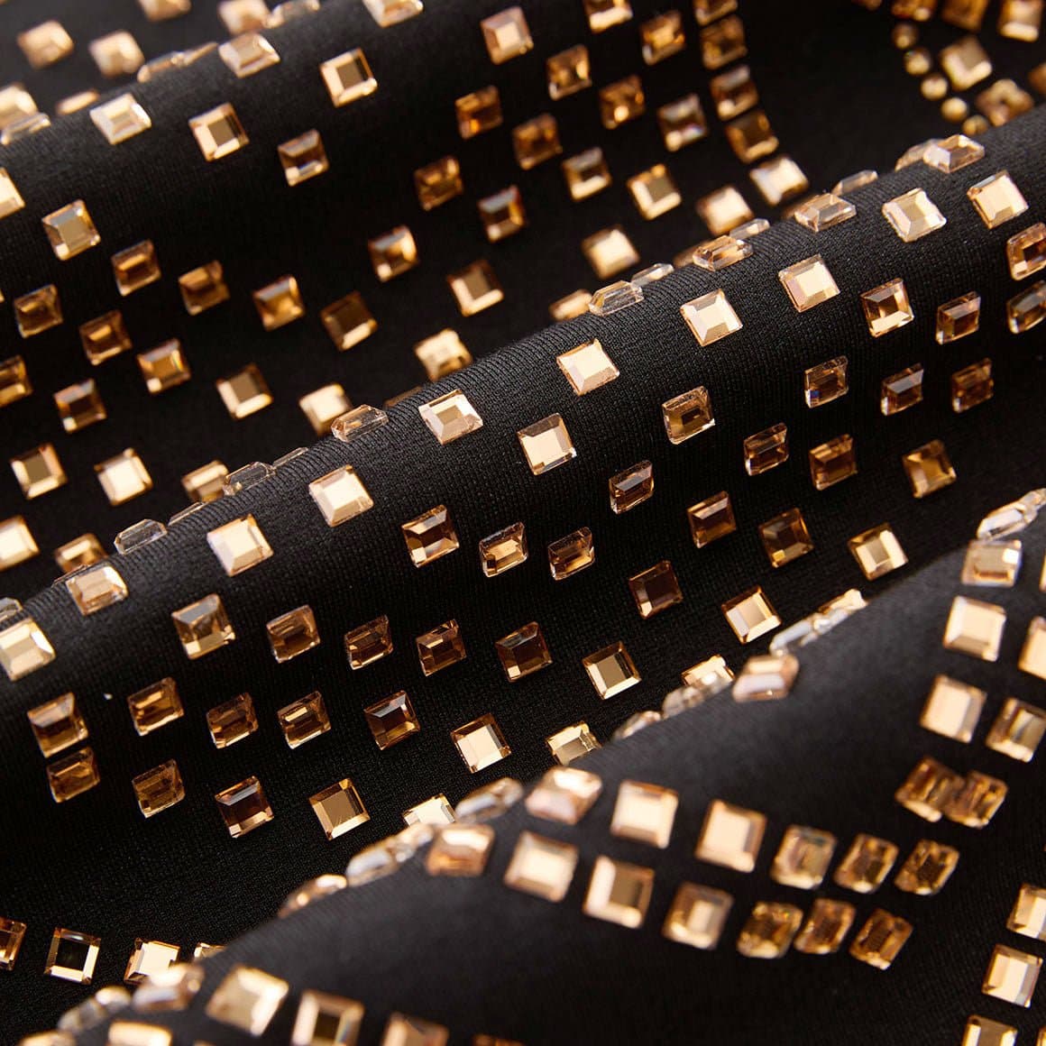 Obsidian & Gold Crystal Dinner Jacket - Gilded Pharaoh Slim Fit Men's Jacket